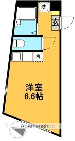 ｉＯＮ下北沢 101号室 間取り