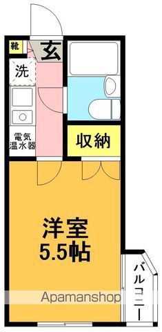 ツヴァイビル 502号室 間取り