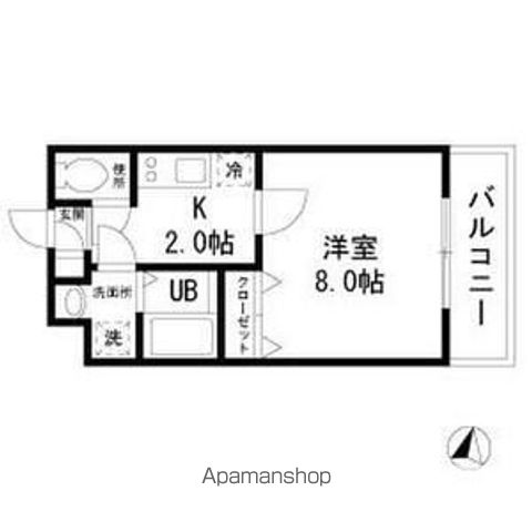 リヴェール 304号室 間取り