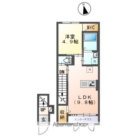 ＪＯＹＯＵＳ松庵　ージョイアス松庵ー 202号室 間取り