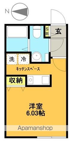 ＺＥＳＴＹ豪徳寺 203号室 間取り