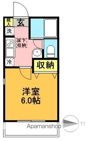 Ｌａ　Ｌｕｃｅ明大前 103号室 間取り