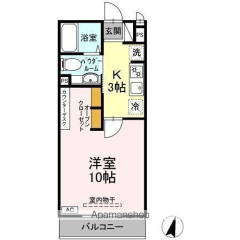 ＧＲＡＮＤＥ 116号室 間取り