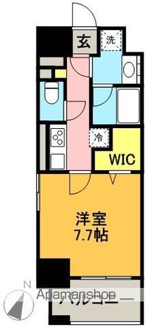 ＭＡＧＥＳ世田谷 601号室 間取り