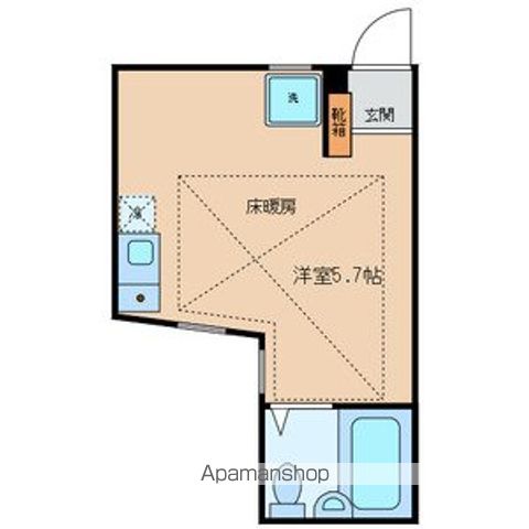 アペックス・下高井戸 109号室 間取り