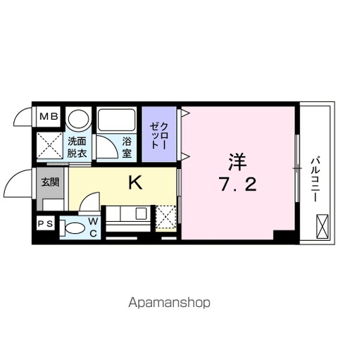 エヴァー　プロニティー・ヒロ 302号室 間取り