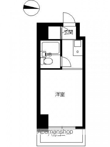 スカイコート下高井戸 1112号室 間取り