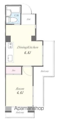 豪徳寺レジデンス 303号室 間取り