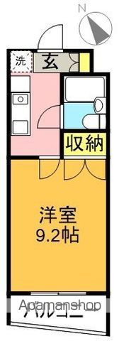 ＩＮＡＢＡビル 403号室 間取り