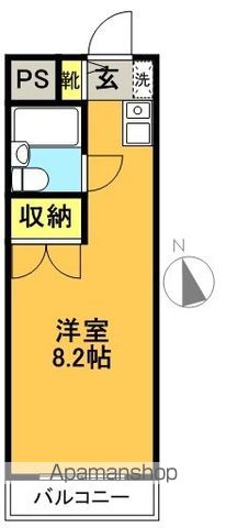 ラピュタ浜田山 305号室 間取り