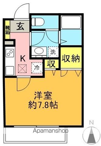 ＳＴＡＤＴ永福 102号室 間取り