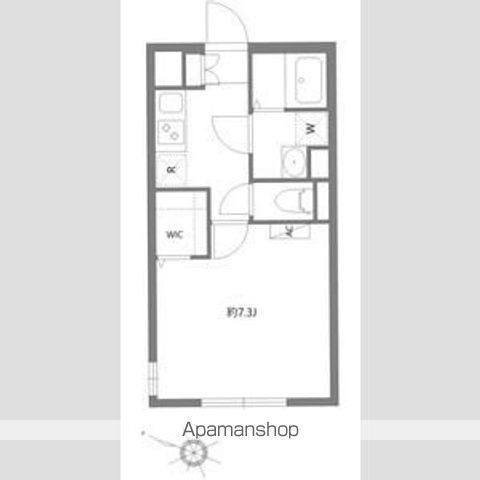 エルファーロ笹塚Ⅱ 204号室 間取り
