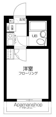 プライムガーデン桜上水 203号室 間取り
