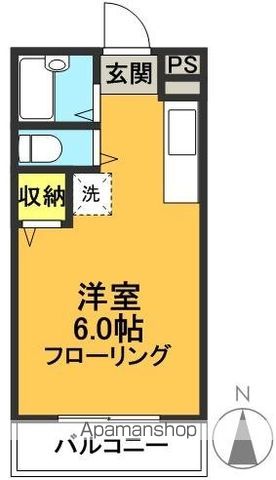 プレジオ代田 203号室 間取り