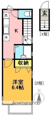 バーミープレイス明大前 204号室 間取り