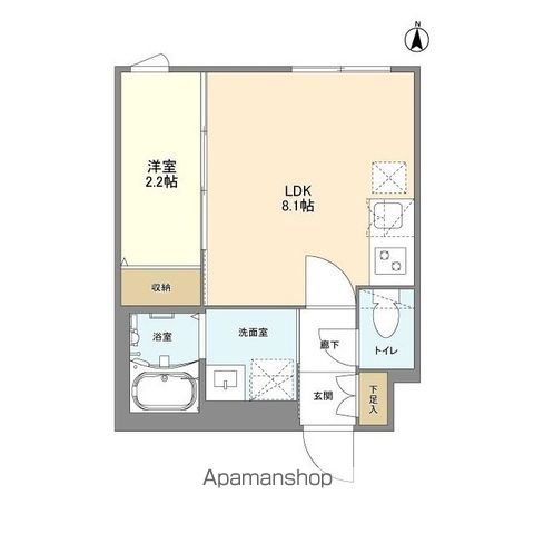 ウェルスクエア八幡山 302号室 間取り