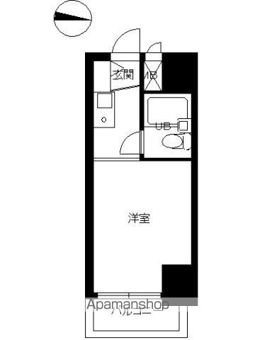 スカイコート下高井戸 910号室 間取り