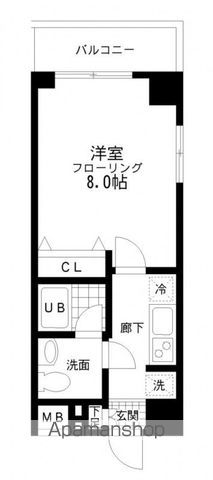 レジディア桜上水 605号室 間取り