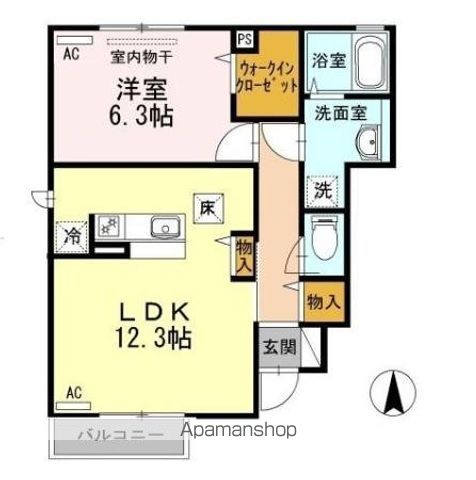 プルミエール砧２丁目 101号室 間取り
