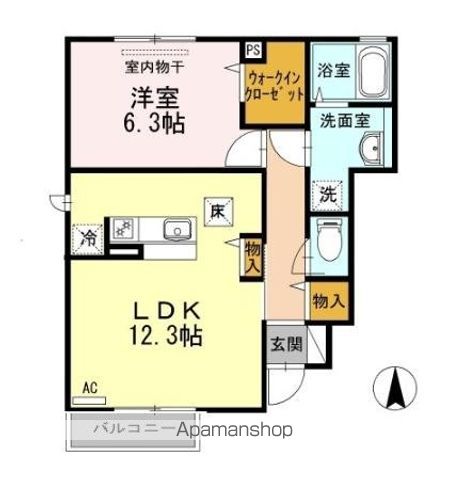プルミエール砧２丁目 101号室 間取り