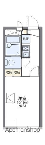 レオパレスＴＡＣＨＩＢＡＮＡ 106号室 間取り
