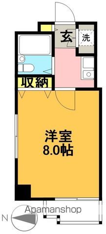 サンクレール的場 301号室 間取り