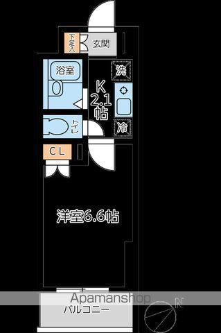 ラクラス杉並方南町 212号室 間取り