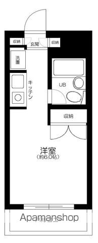 エクセレントハイム下高井戸 306号室 間取り