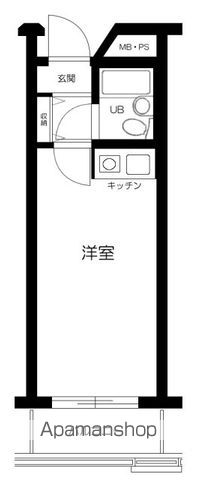 ラ・レジダンス・ド・ラフィネ 303号室 間取り