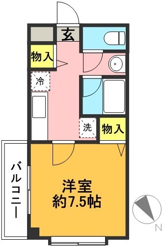 アティナ松原  間取り図