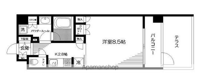日神デュオステージ経堂 202号室 間取り