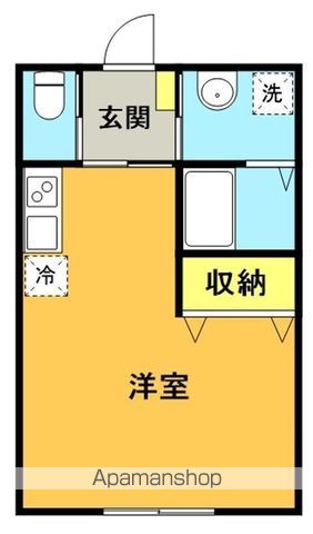 Ｉｎａｒｉ新代田 101号室 間取り