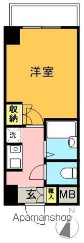 エスコート代田橋 304号室 間取り