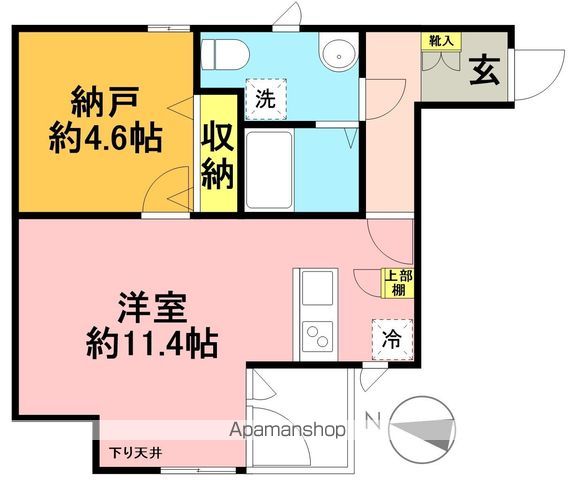 ＡＬＶＥＲ代田橋 302号室 間取り
