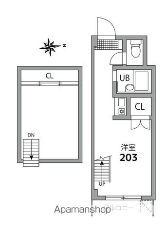 ビューラー１４５ 203号室 間取り