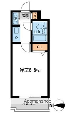 ハーモニー上北沢 303号室 間取り