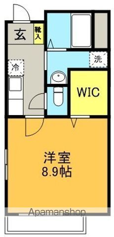 アスール 301号室 間取り