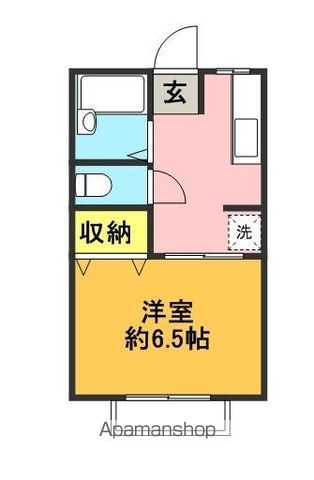 Ｃ／ＨリーベンハイツⅡ 201号室 間取り