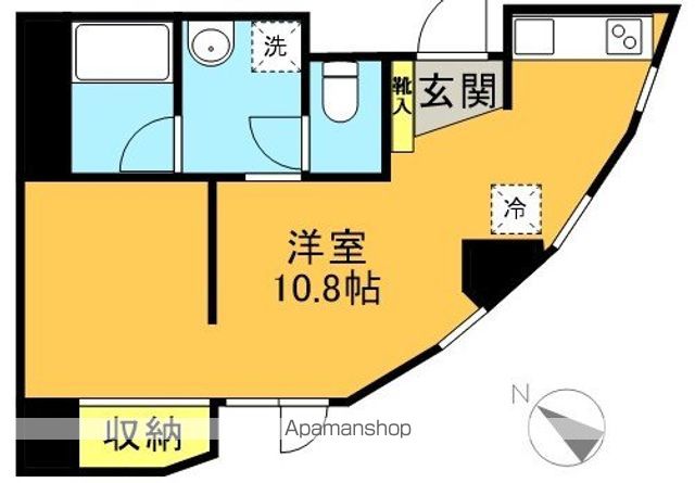 ウィルテラス新代田 704号室 間取り