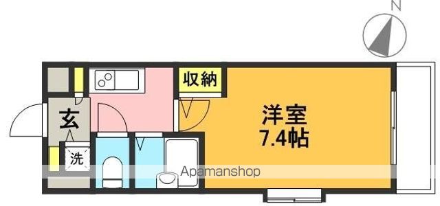 フェニックス代田橋 405号室 間取り
