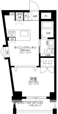 プログレス下高井戸 401号室 間取り