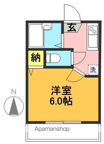 エリールミサキ 303号室 間取り