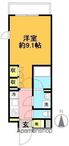 レガリス明大前 210号室 間取り
