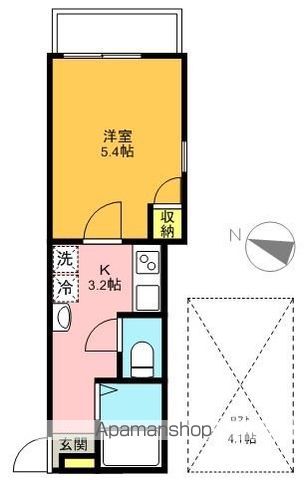 クレア代田 303号室 間取り