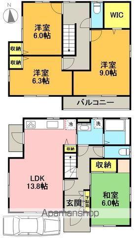 松原５４０２戸建 間取り