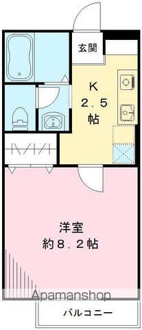 ブランドール千歳 203号室 間取り