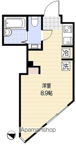 下北沢ＧＡＲＤＥＮ 2003号室 間取り