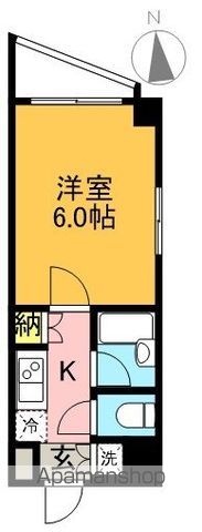 ルーブル浜田山 201号室 間取り