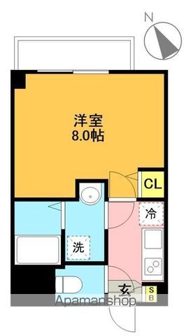 カテリーナ梅ヶ丘 2Fー1号室 間取り