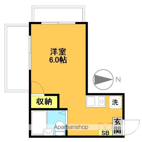 ウィンズベルⅡ 305号室 間取り